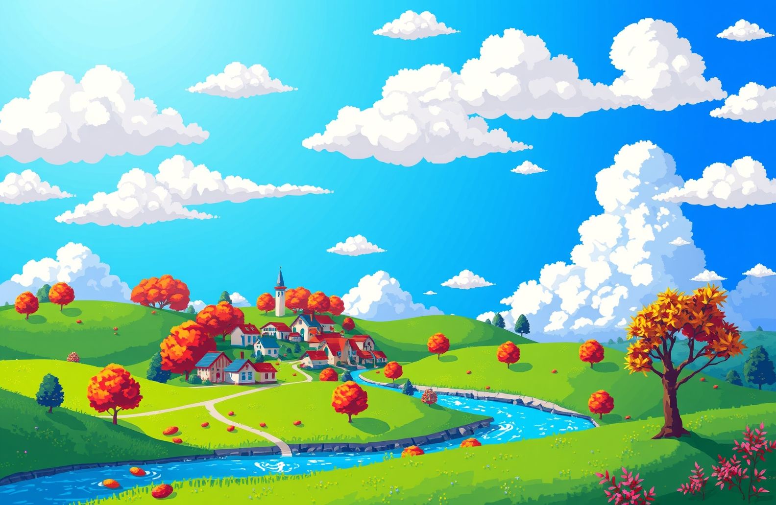 Wallpaper Pixel Art