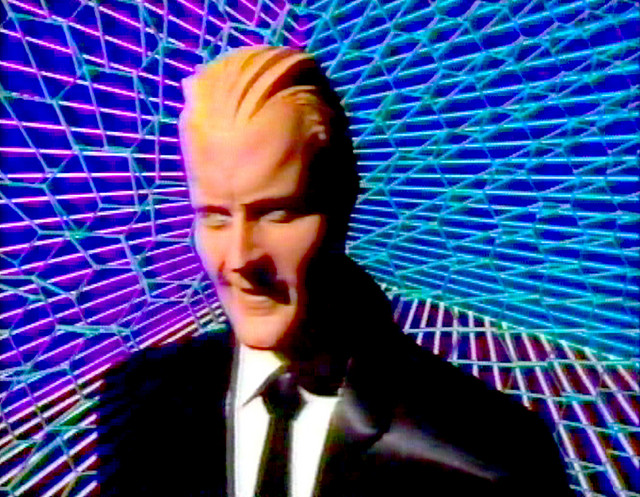 ahh max headroom i was this guy for halloween a few years back it