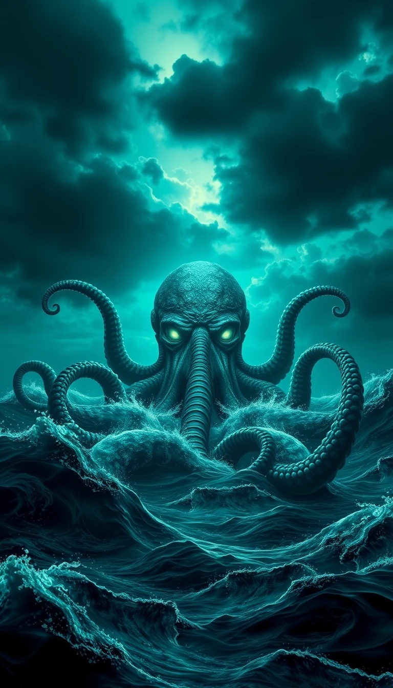 Cthulhu Phone Wallpaper
