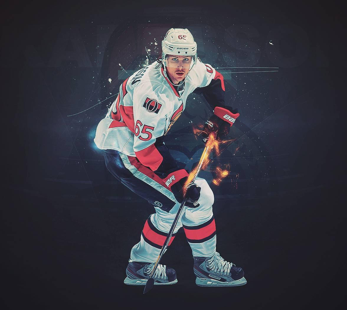 Erik Karlsson White Fanart Ottawa Senators Wallpaper