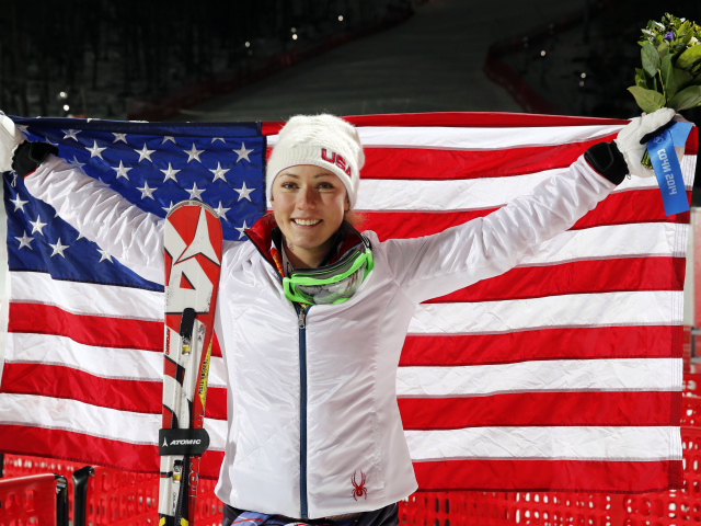 Mikaela Shiffrin Of The U S Gold Medal In Sochi