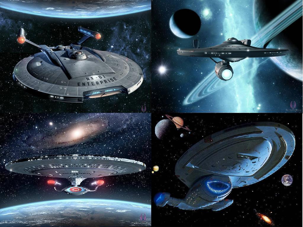 Star Trek Starships Wallpaper
