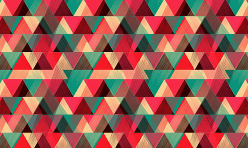 Geometric Triangle Wallpaper 7 500x300