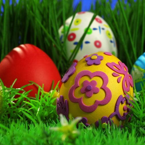 Decorated Eggs Wallpaper For Nokia