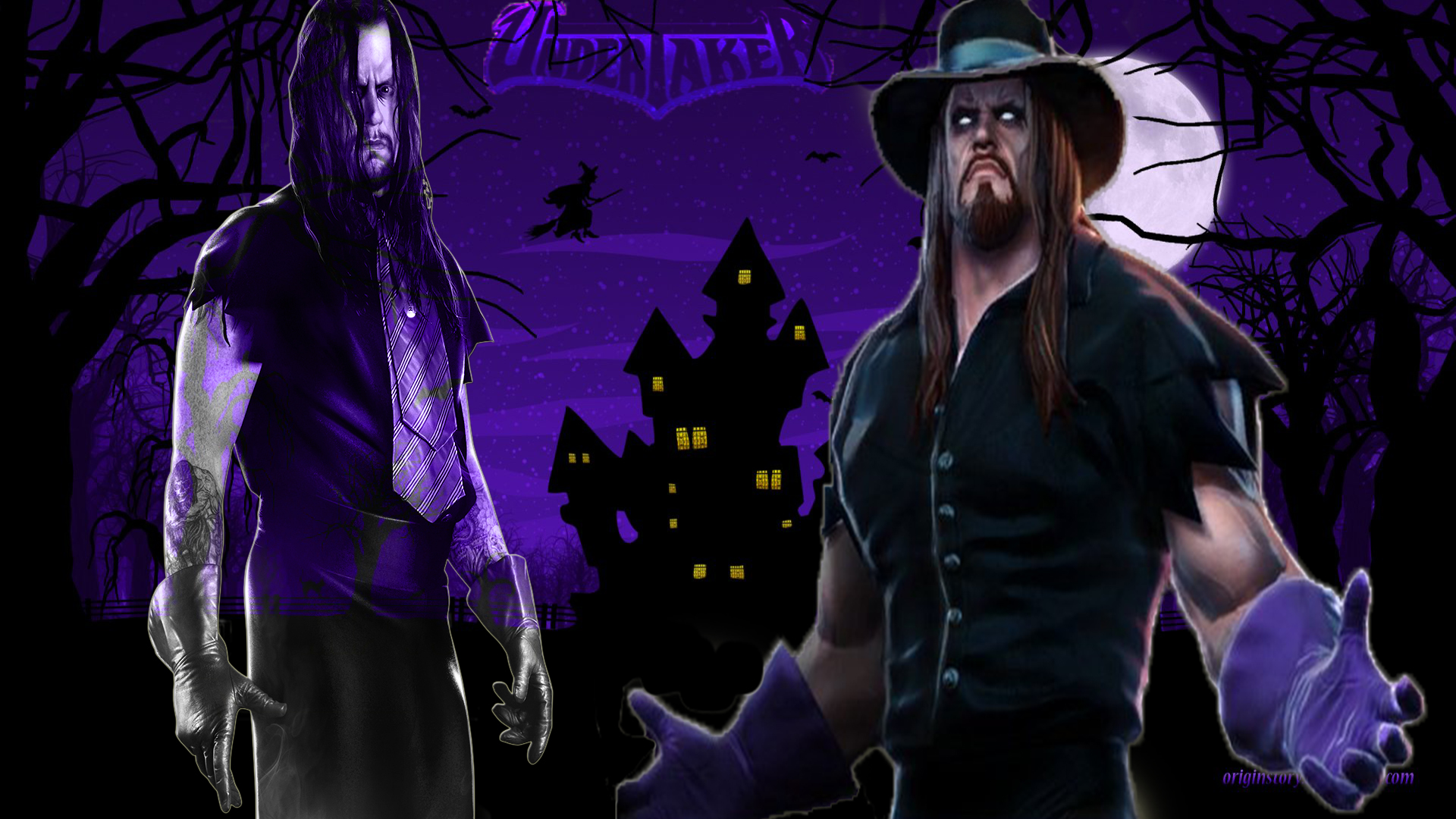 The Undertaker Retro HD Wallpaper By Anshulgoswami Fan Art