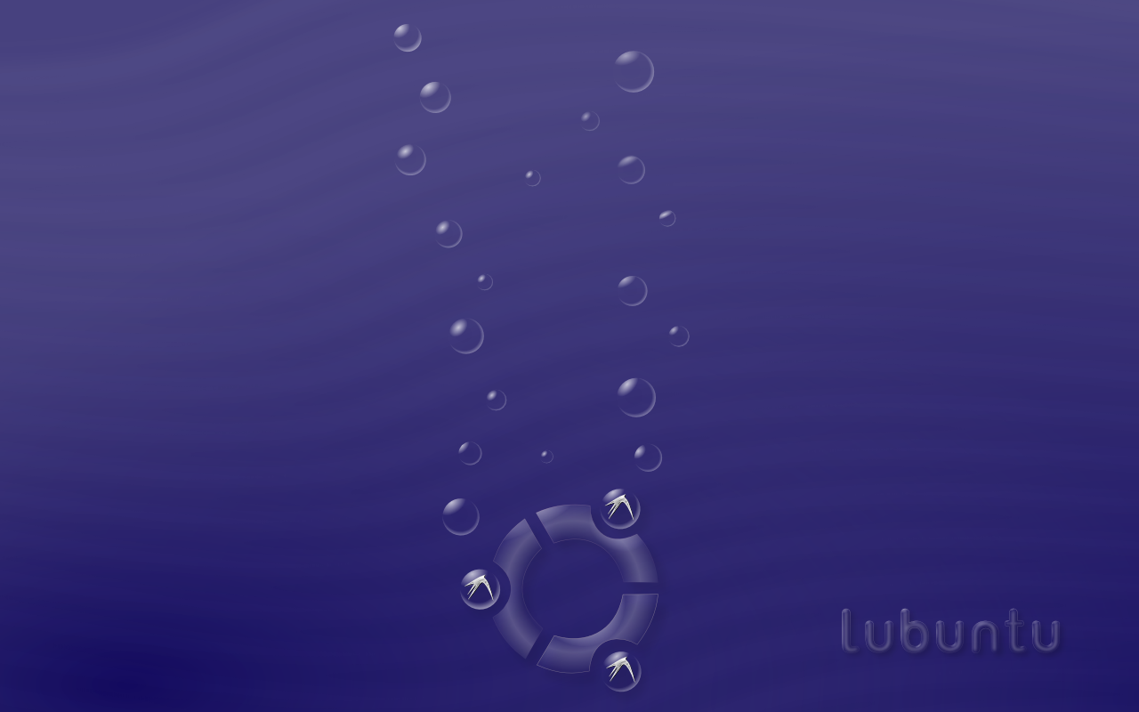 Cathbard Image Lubuntu Bubbles Wide Png