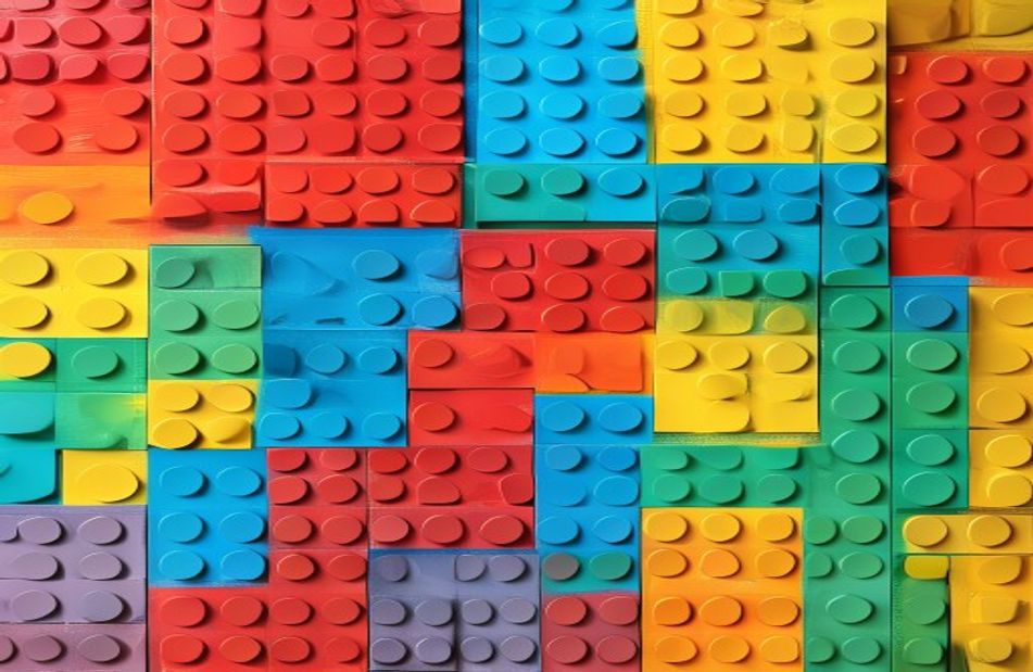 Lego Brick Wallpaper