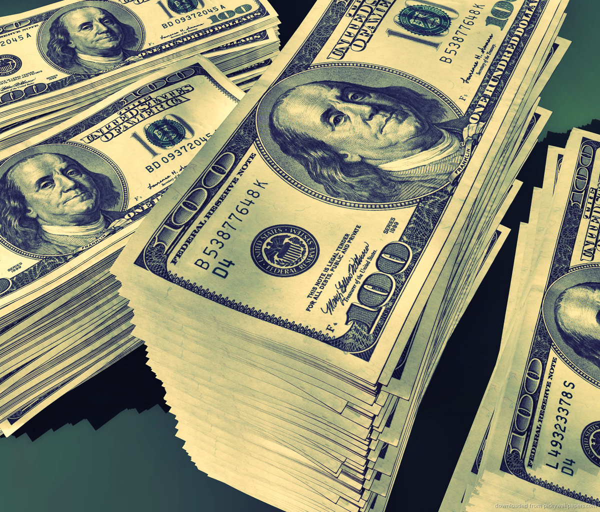 Cash Stacks Wallpaper Dollar Bill For