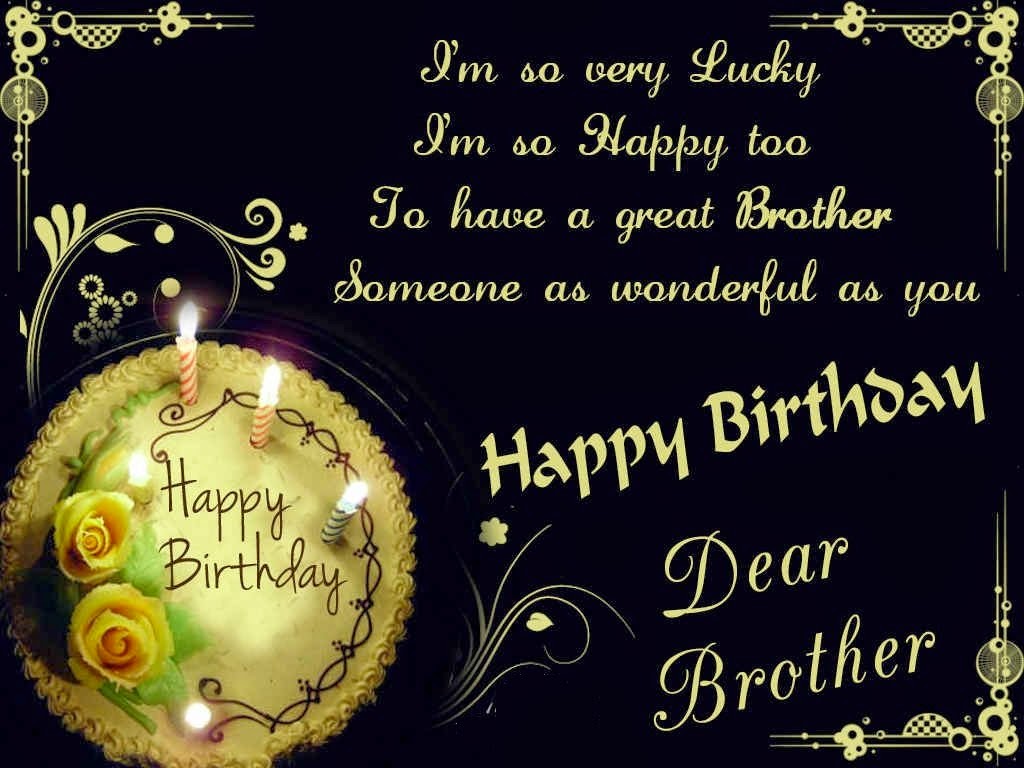 Free download brother cards happy birthday brother poems happy ...