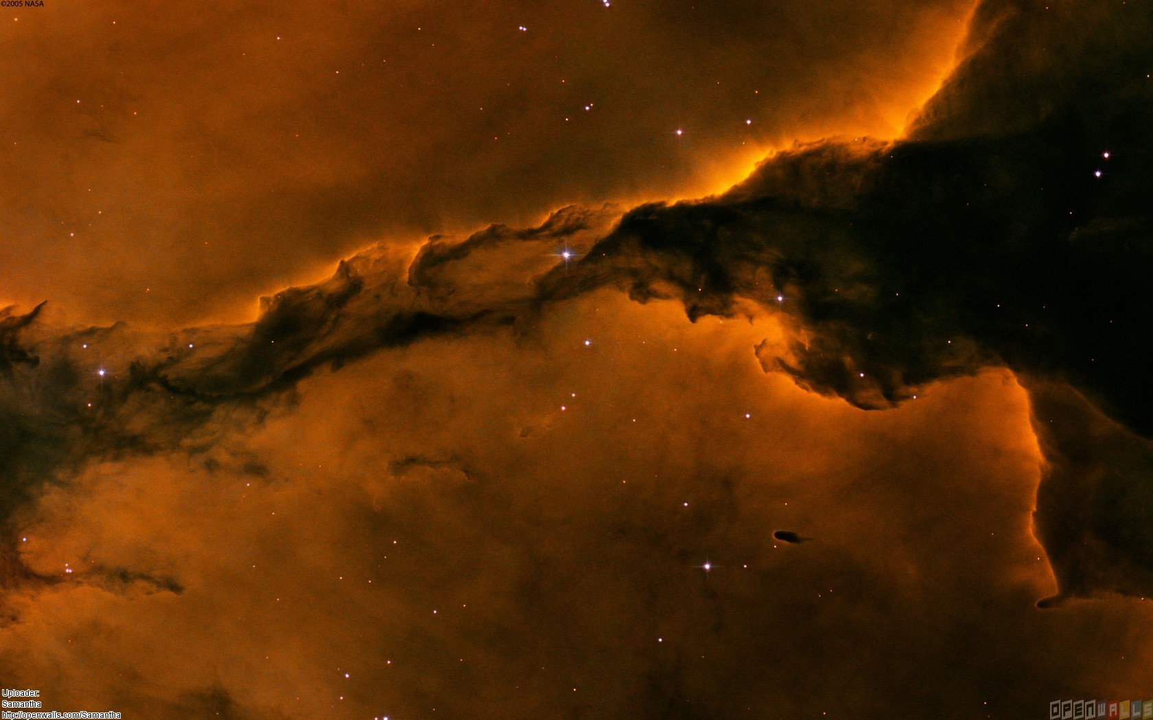 Stellar Spire In The Eagle Nebula Wallpaper Open Walls