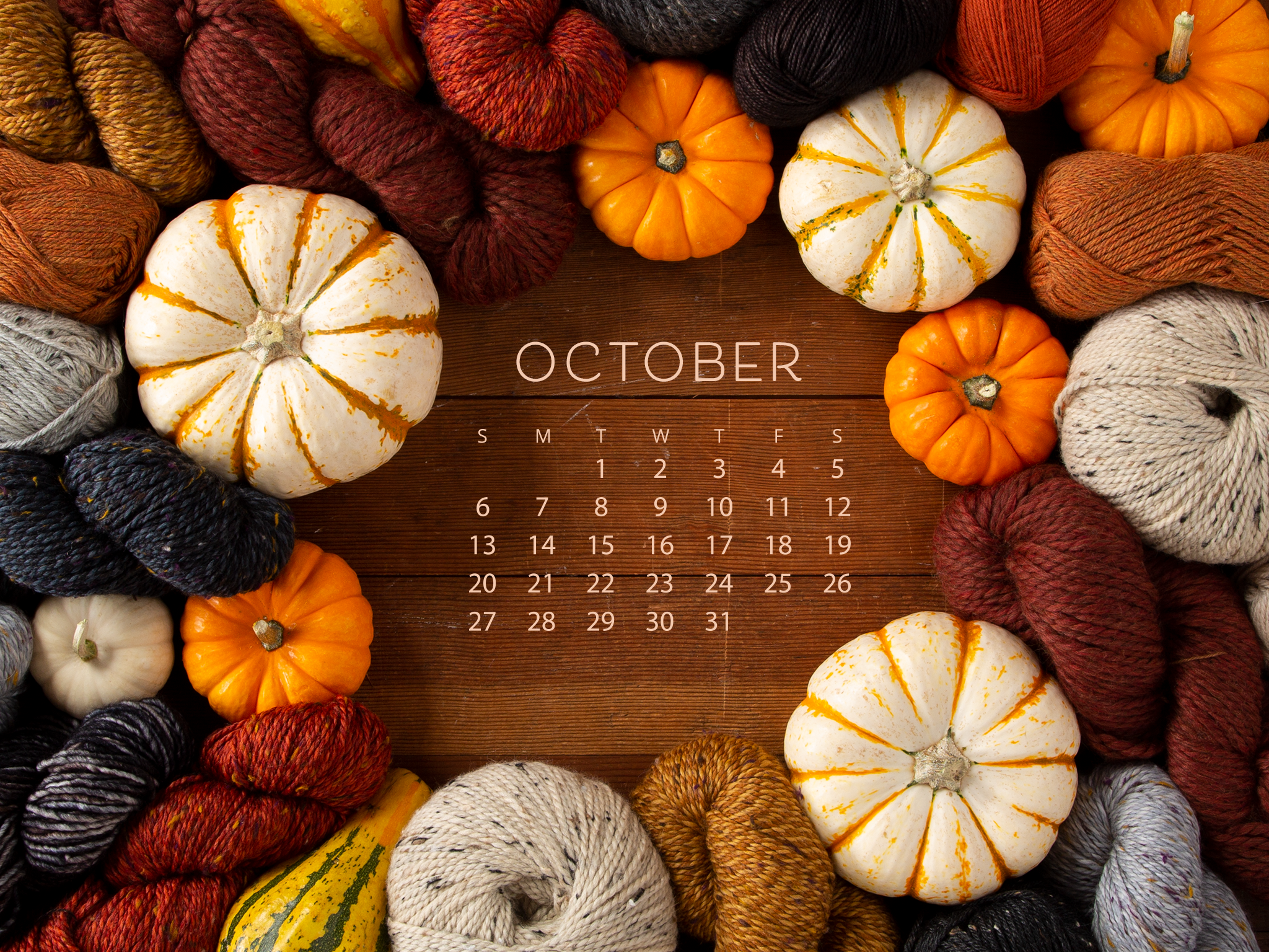 🔥 Free download Free Downloadable October Calendar KnitPicks Staff