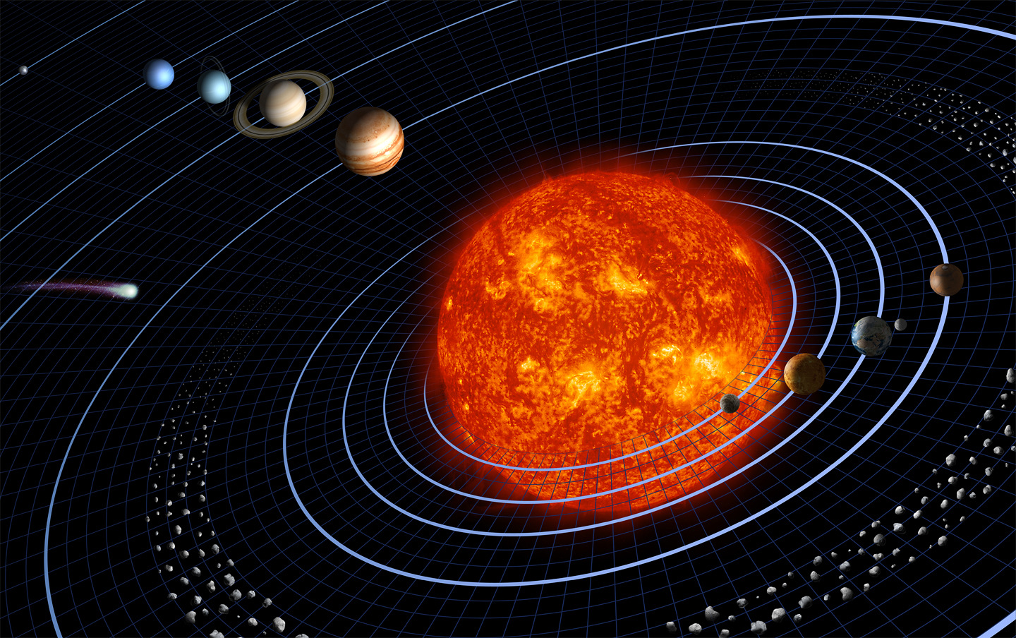 solar system 798881 1440x904