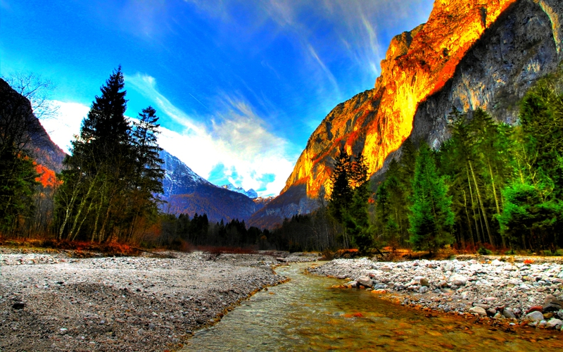Nature Yosemite Valley Mountains HD Desktop Wallpaper