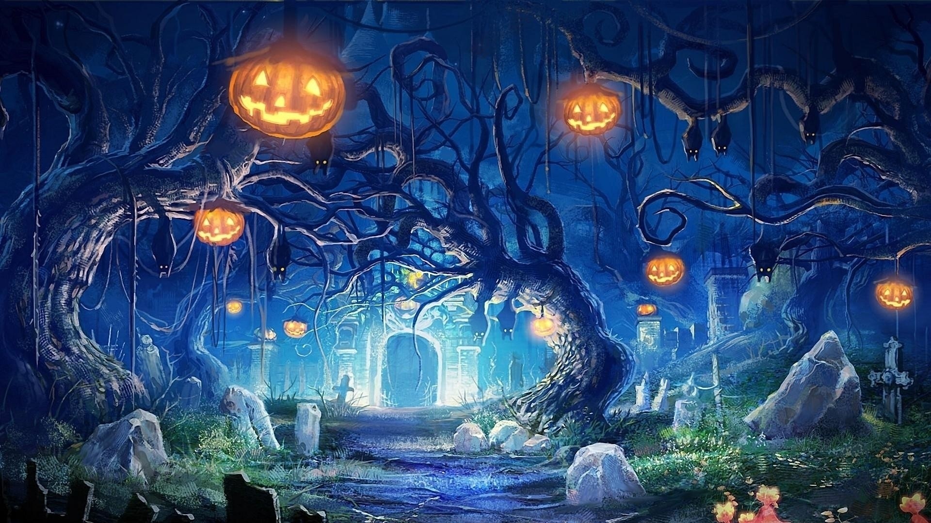 X Halloween Wallpaper