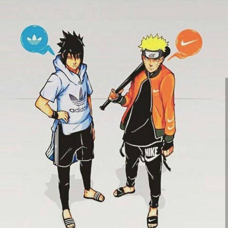 Adidas Or Nike Anime Naruto Shippuden Characters Girl