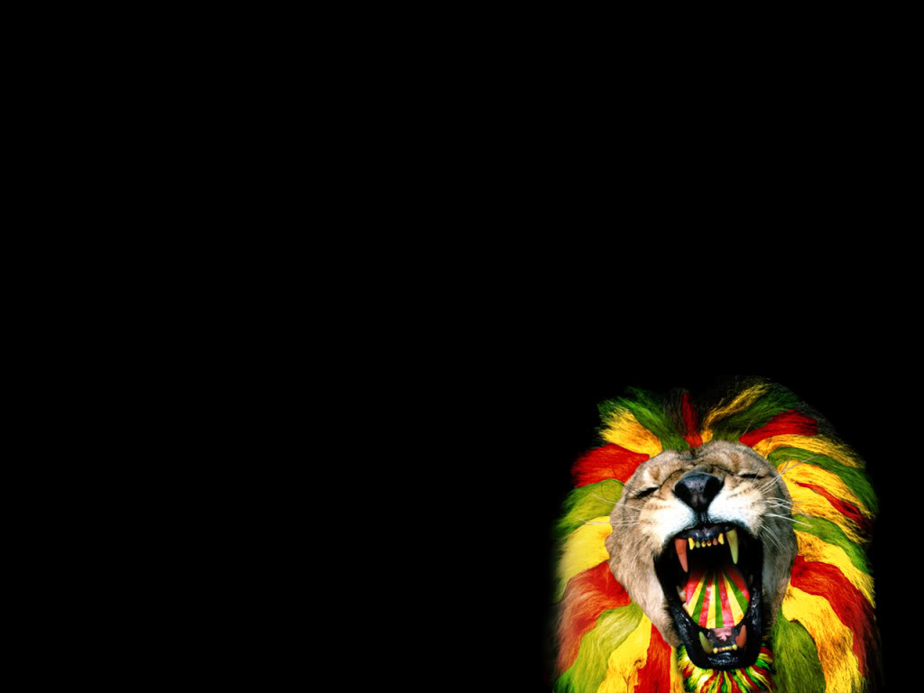 Reggae Lion Wallpaper Desktop Background