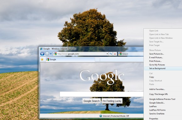 How To Set Google S Background Image As A Wallpaper