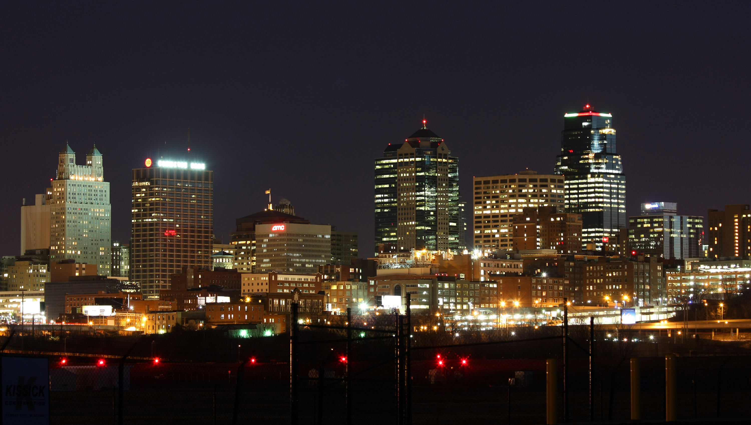 Description Kansas City Mo Skyline At Night Jpg