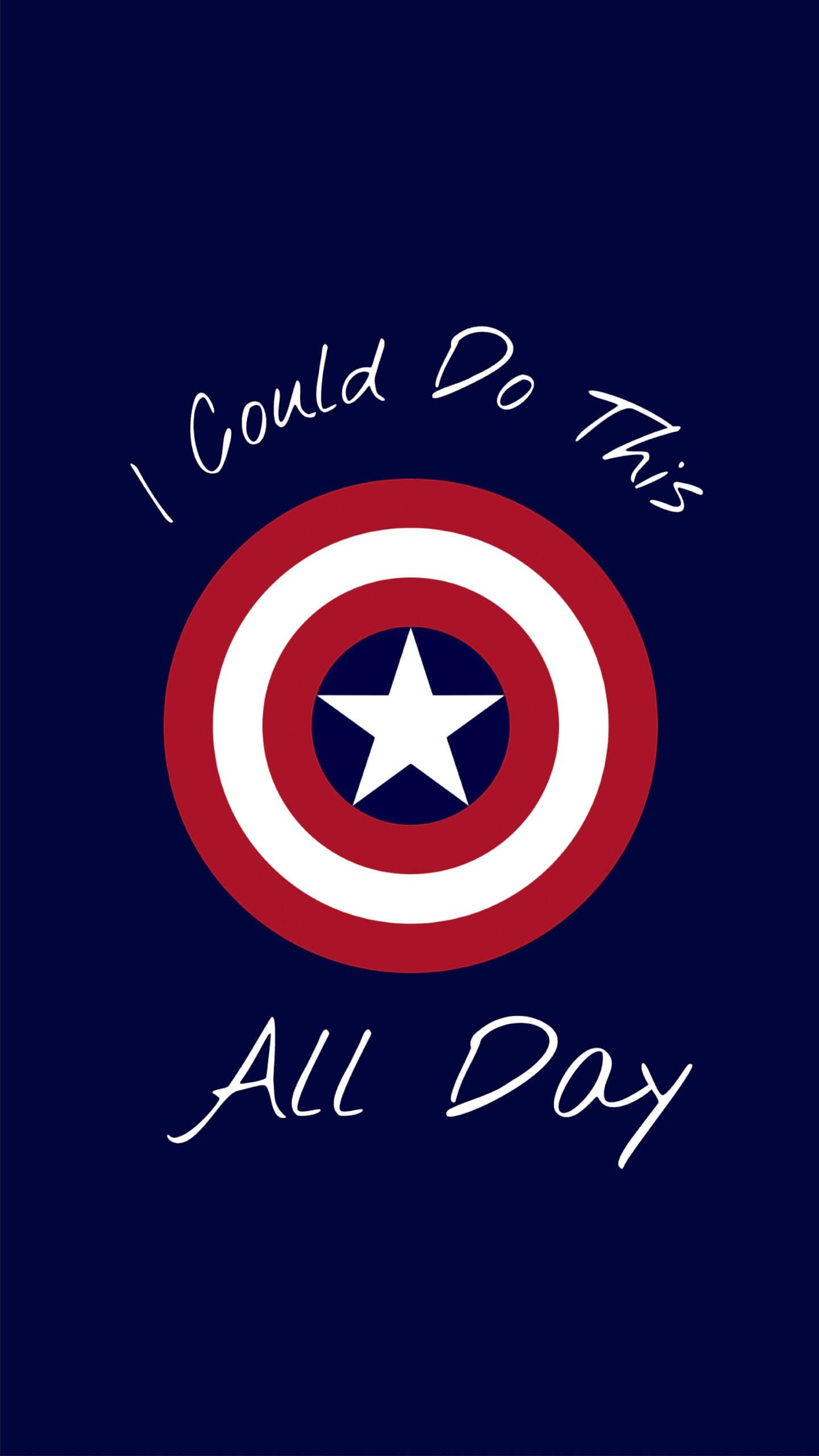 Captain America Best Quote iPhone Wallpaper Fun Marvel