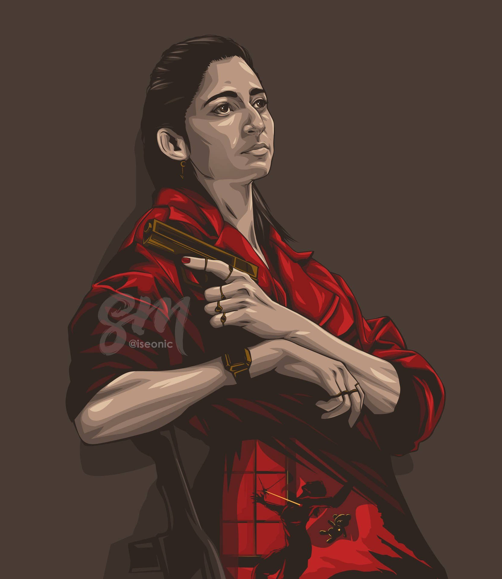 Top Money Heist Potrait Wallpaper Full HD 4k To Use