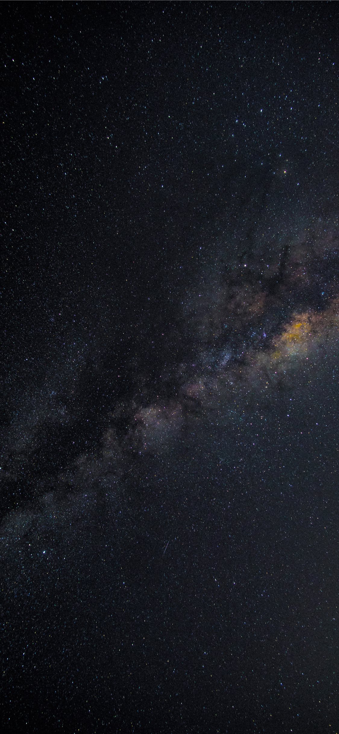 Milky Way Galaxy iPhone X Wallpaper