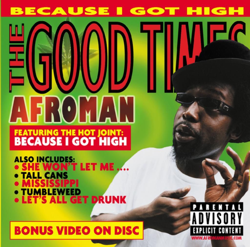 Afroman Because I Got High Recorded By Toptip11 And Drtifany On