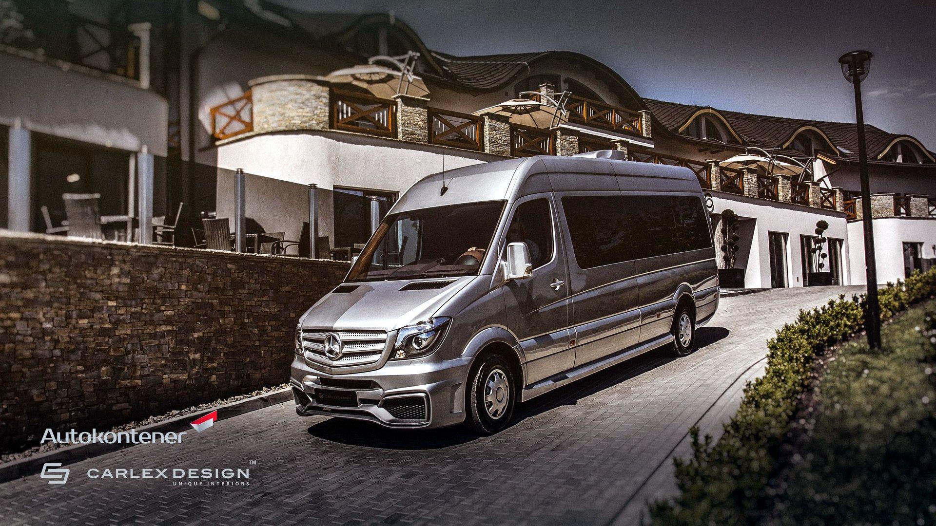 Enjoy A Cocktail In The Back Of This Swanky Mercedes Sprinter