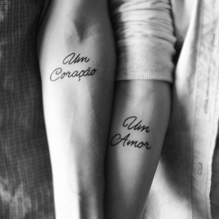 Couple Tattoos Should You Get One  Racked
