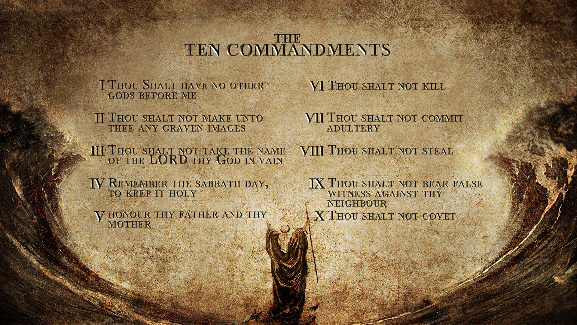 Mandments Study Wallpaper Puter Bible Design