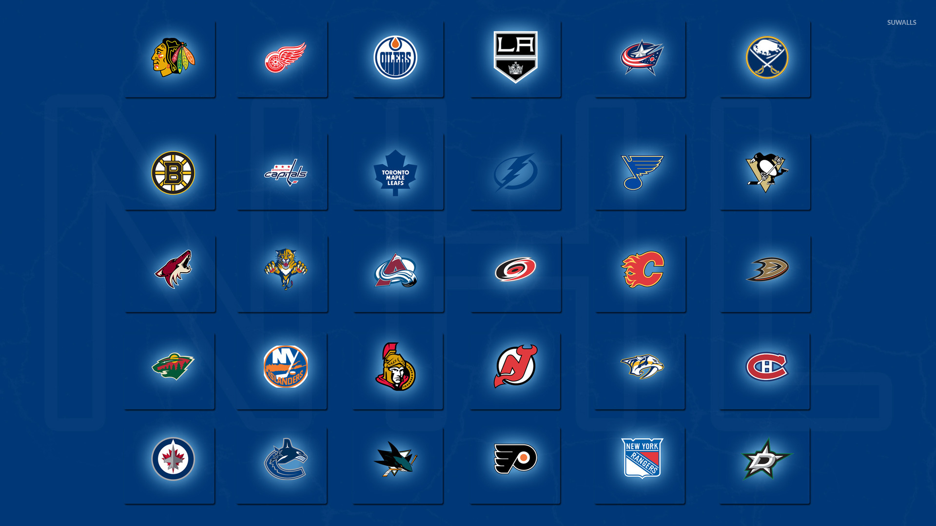 NHL Logos wallpaper   Sport wallpapers   21296