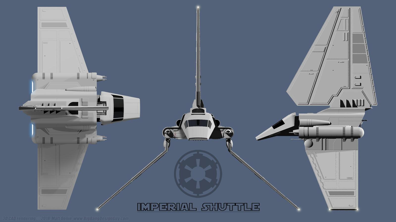 Lambda Class Imperial Shuttle Schematics By Ravendeviant On