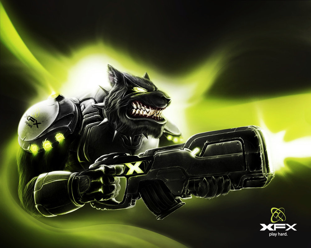 Xfx Dog The Warrior By 7kive