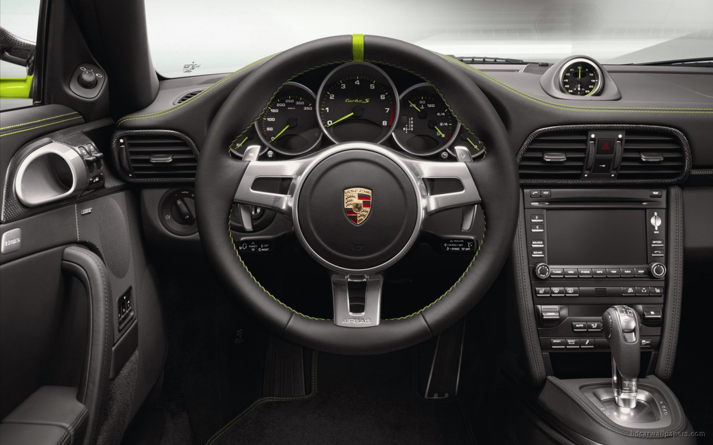 Porsche Turbo S Spyder Interior Wallpaper HD Car