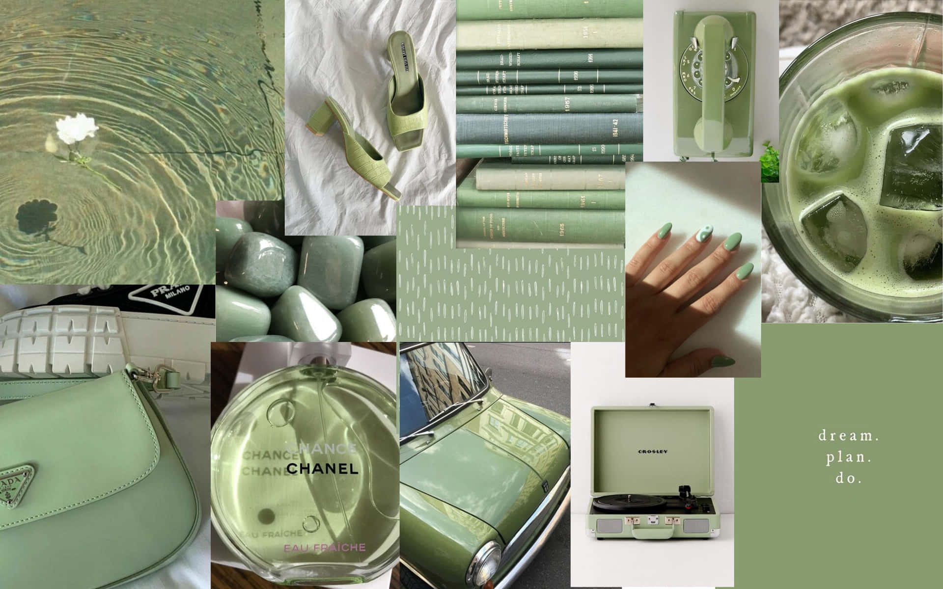 Sage Green Aesthetic Wallpaper