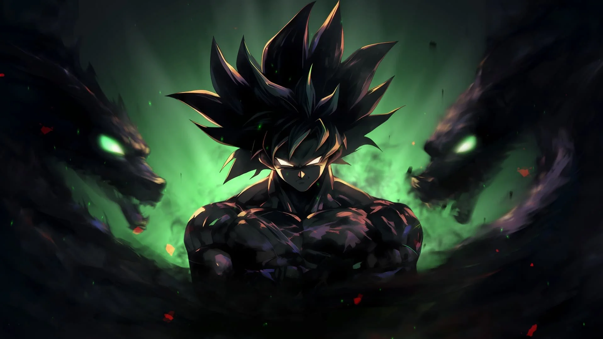 Dragon Ball Franchise Iconic Characters Wallpaper