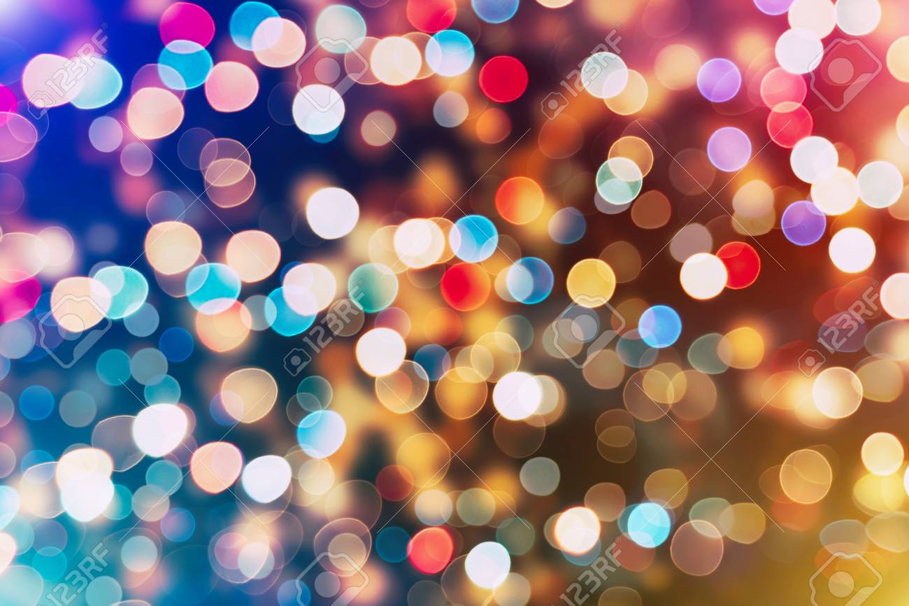 Christmas Background Abstract Texture Light Bokeh