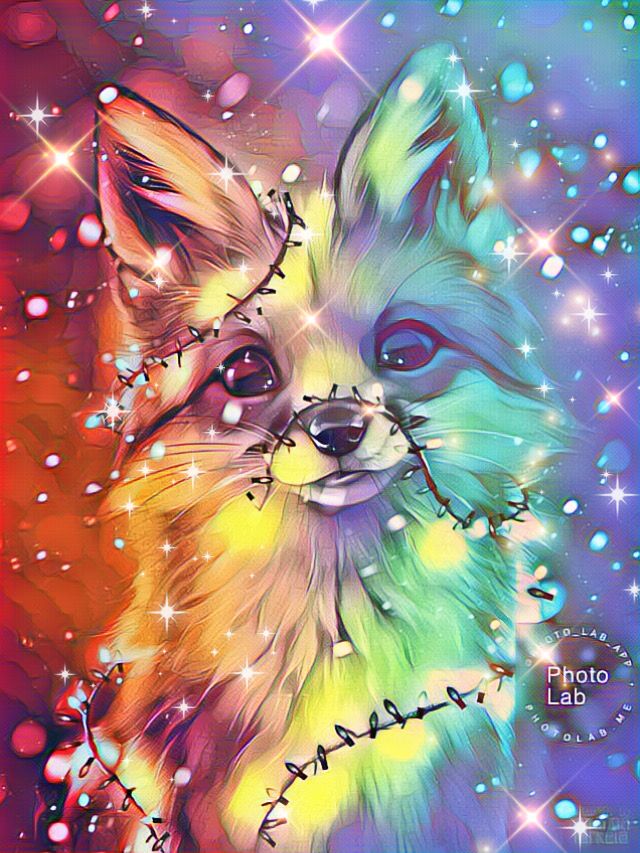Galaxy Animals Wallpaper
