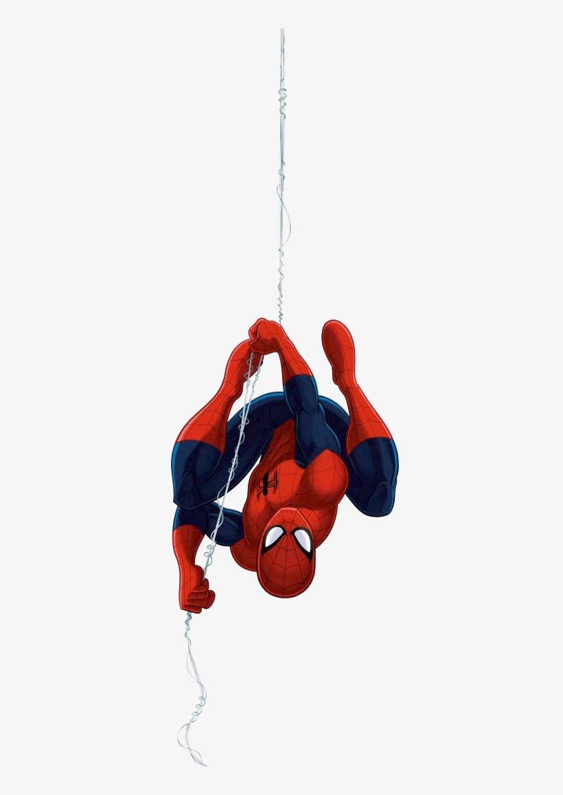 Spiderman Ultimate Upside Down Png Image Transparent