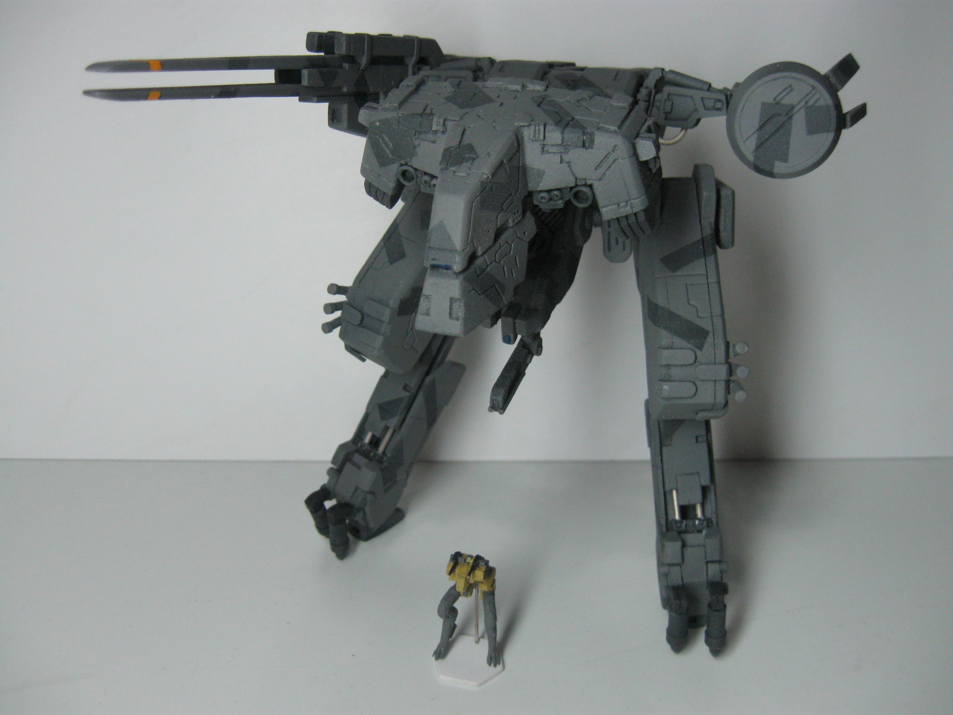 MGS 1 4] Metal Gear Rex wGekko Full scratchbuilt with PVC