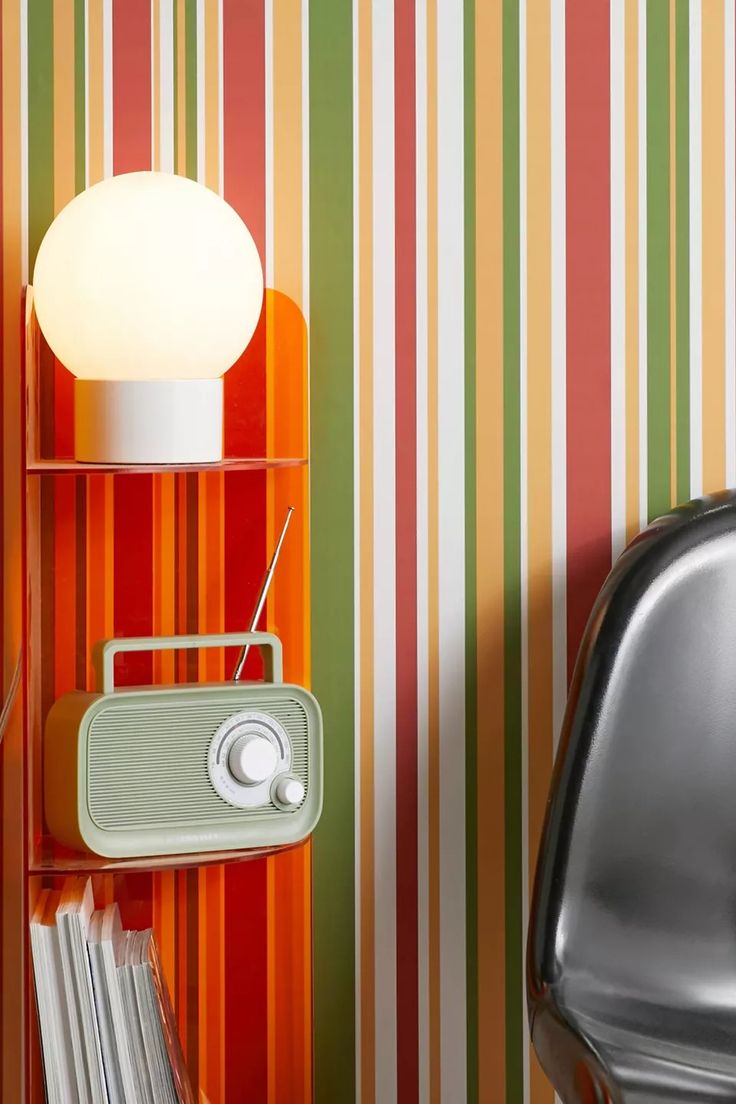 Kierkegaard Design Studio Retro Stripes Wallpaper