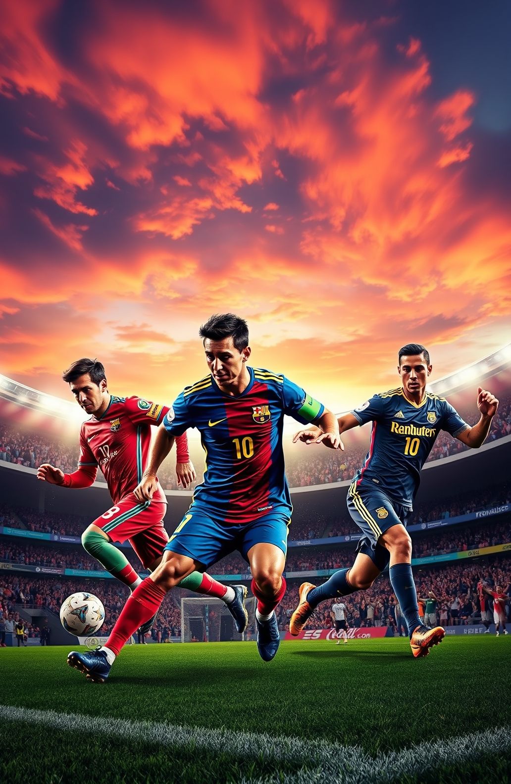 Messi Neymar Ronaldo Wallpaper