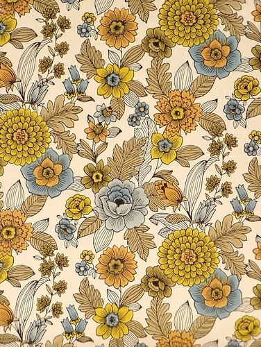 Vintage Illustration Floral Wallpaper Pattern Flower