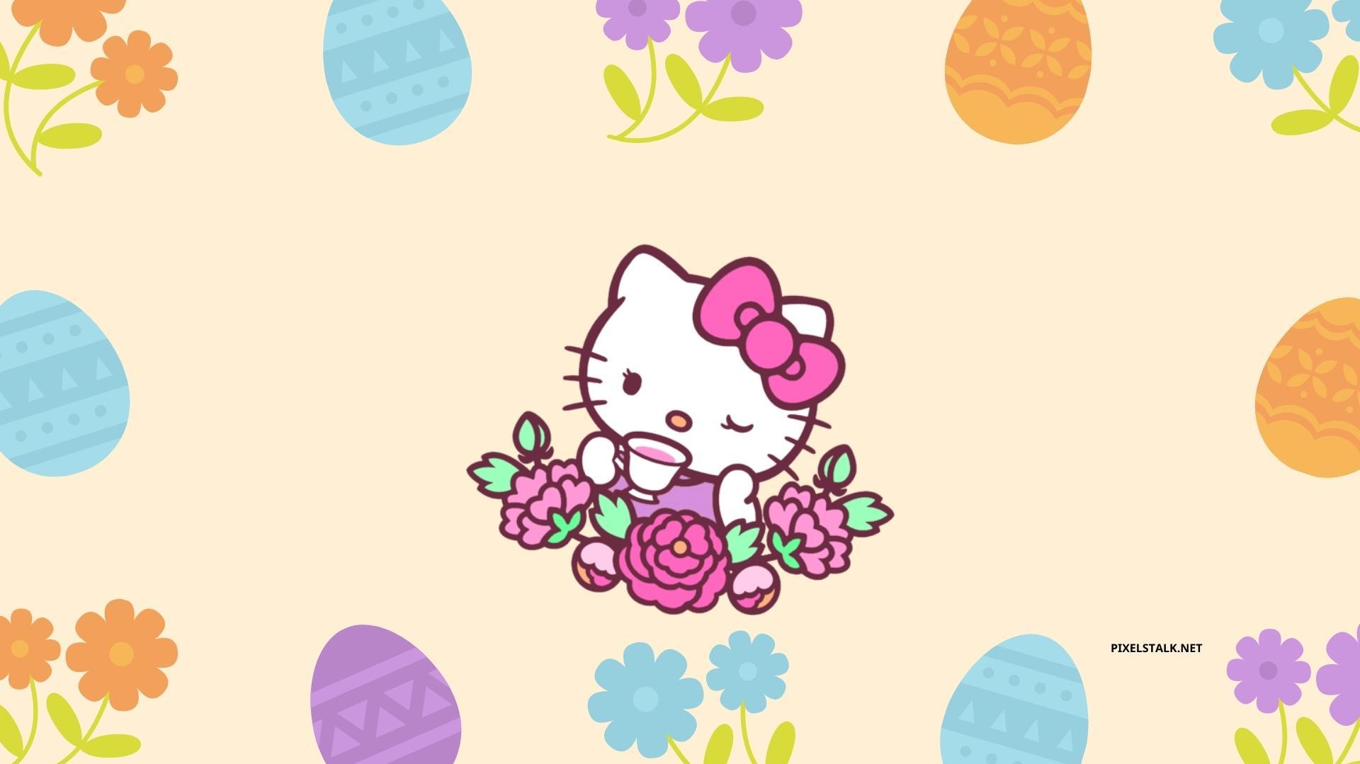 Hello Kitty Spring Wallpaper Bhmpics