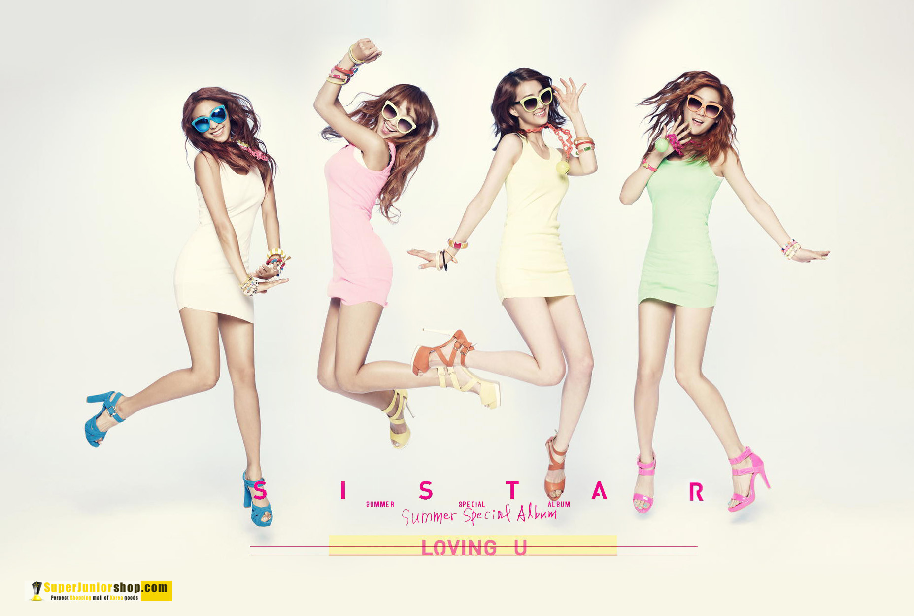 Sistar Wallpaper Photo Loving U Shake It Bora Hyorin