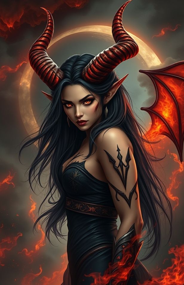 Female Demon Wallpaper