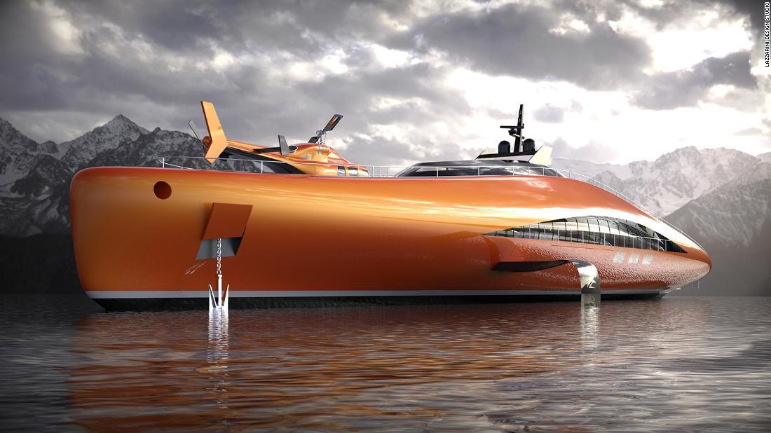 This 86 million superyacht concept can fly across the water