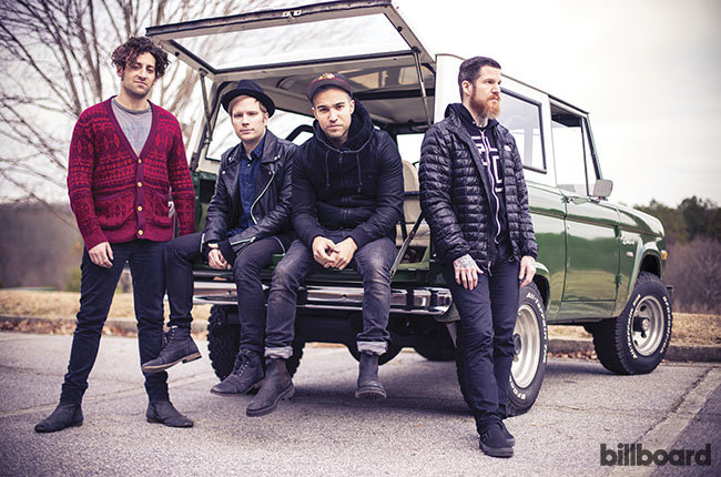 Fall Out Boy Photographed On Dec At Tom Lowe Trap Skeet In