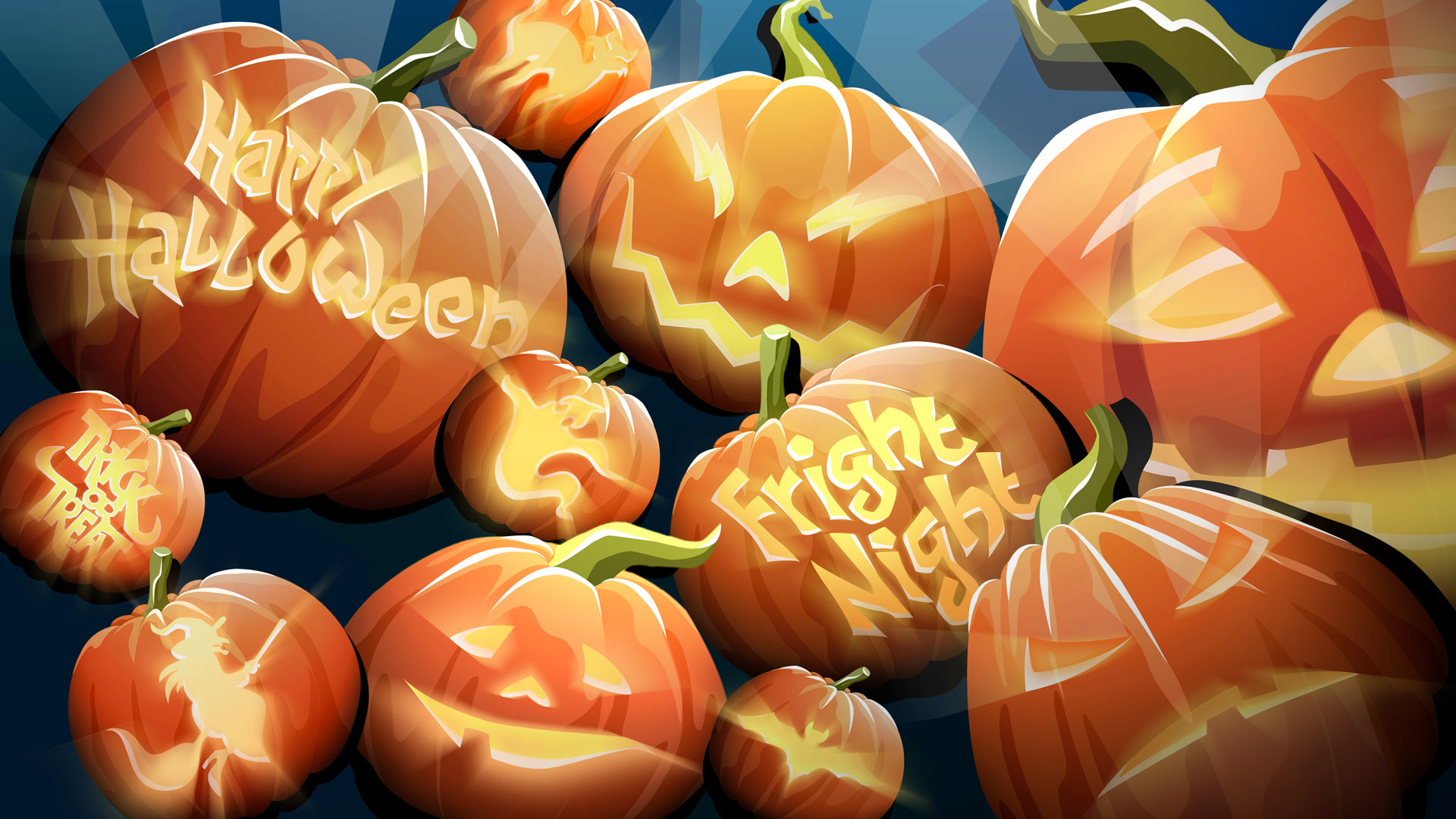 Pumpkin Carving Halloween Wallpaper HD Description