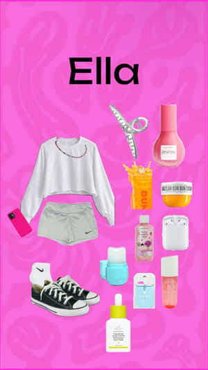Preppy Girl Aesthetic Wallpaper