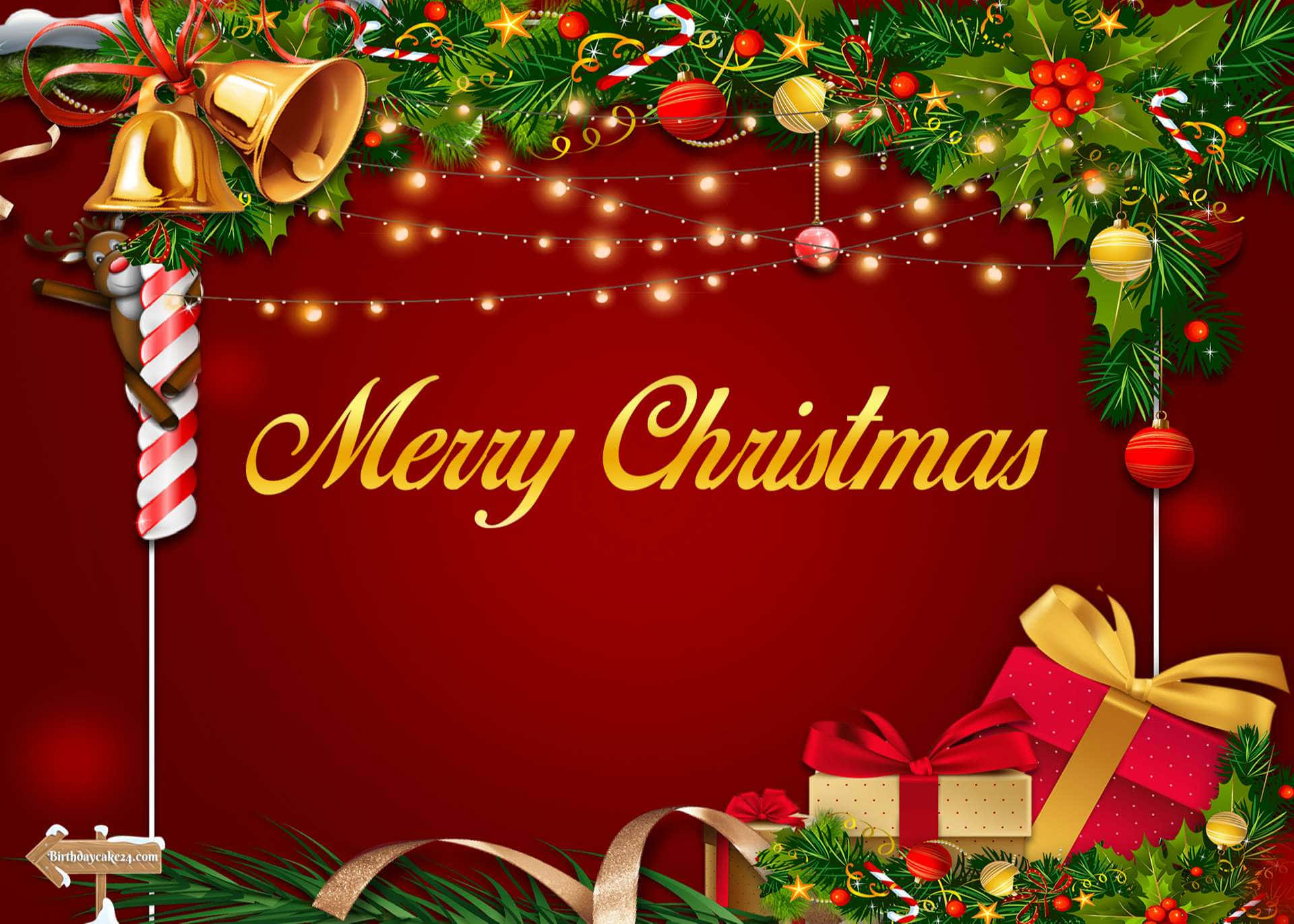 High Resolution Christmas Background Wallpaper